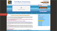 Desktop Screenshot of fortmyers-foreclosure.com